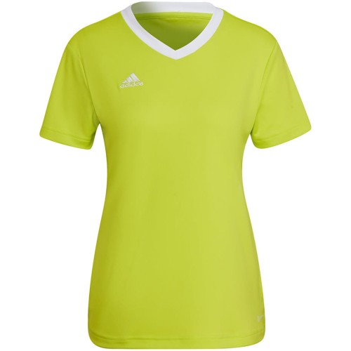 Koszulka damska adidas Entrada 22 Jsy limonkowa