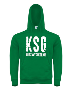 Bluza kibica KSG Niezwyciężeni KS Grom Zielona