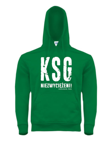 Bluza kibica KSG Niezwyciężeni KS Grom Zielona