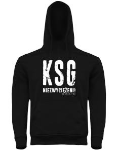 Bluza kibica KSG Niezwyciężeni KS Grom Czarna