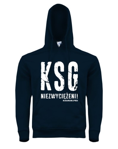 Bluza kibica KSG Niezwyciężeni KS Grom Granatowa