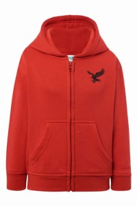 Bluza Kibica Rozpinana ORZEŁ KS Grom Czerwona