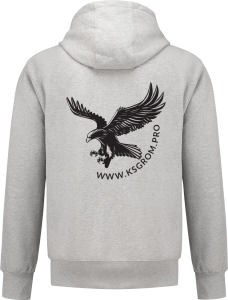 Bluza kibica ORZEŁ KS Grom Szara