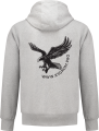 Bluza Kibica Rozpinana ORZEŁ KS Grom Szara