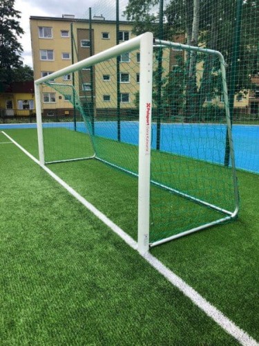Bramka Przenośna Aluminiowa JUNIOR 5x2m Profil Owalny Piłka Nożna