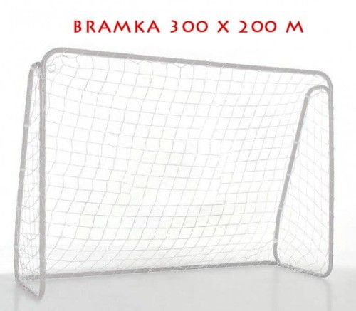 Bramka stalowa składana 300x200 cm Sprzęt Treningowy