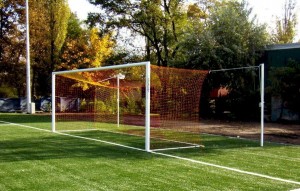 Bramka przedłużana z odciągami stalowa cynkowana i lakierowana SENIOR 7,32x2,44m