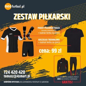 ZESTAW PIŁKARSKI na obóz -  KEEZA x 10 szt.