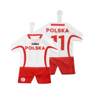 Mini Koszulka Samochodowa Polska - Gadżety dla Kibica