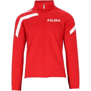 Rozpinana Bluza Kibica Polska - Bluza dla Fanów Mistrzostw Świata Piłki Nożnej