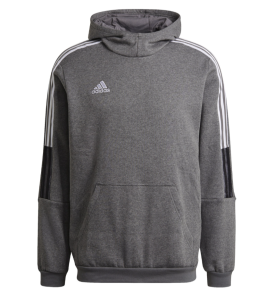 Bluza z kapturem adidas Tiro 21 szara