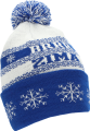ZESTAW NARCIARSKI - Czapka zimowa i szalik "brrr zima"