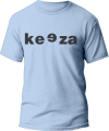Koszulka bawełniana z czarnym nadrukiem - keeza
