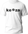 Koszulka bawełniana z czarnym nadrukiem - keeza