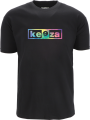 TĘCZOWA Koszulka bawełniana z kolorowym nadrukiem keeza