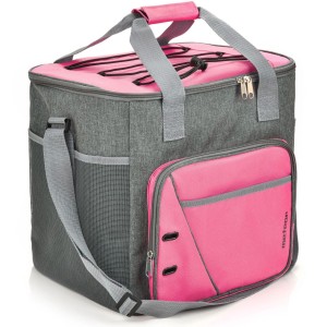 Torba termiczna Meteor NoFrosty 30L różowo-szara 74640