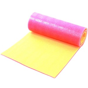 Mata JP 180x50x0,8 cm XPE żółto-różowa