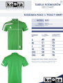 Sportowa KOSZULKA POLO z logo - KEEZA BEST - ODZIEŻ TRENINGOWA