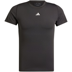 Koszulka męska adidas Techfit Aeroready Short Sleeve czarna
