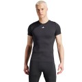 Koszulka męska adidas Techfit Aeroready Short Sleeve czarna