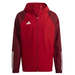 Kurtka męska adidas Tiro 23 Competition All Weather czerwona