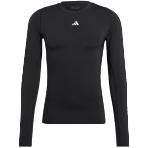 Koszulka męska adidas Techfit Aeroready Long Sleeve Tee czarna