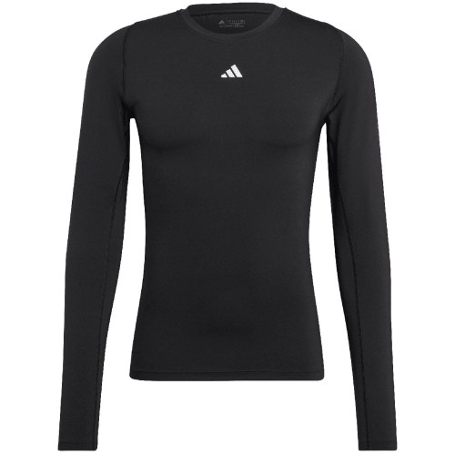 Koszulka męska adidas Techfit Aeroready Long Sleeve Tee czarna