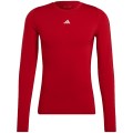 Koszulka męska adidas Techfit Aeroready Long Sleeve Tee czerwona