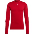 Koszulka męska adidas Techfit COLD.RDY Long Sleeve czerwona