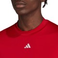 Koszulka męska adidas Techfit COLD.RDY Long Sleeve czerwona