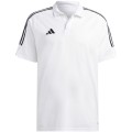 Koszulka męska adidas Tiro 23 League Polo biała