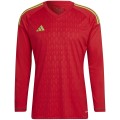 Koszulka bramkarska męska adidas Tiro 23 Competition Long Sleeve czerwona