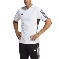 Koszulka męska adidas Tiro 23 Competition Match Jersey biało-czarna