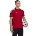 Koszulka męska adidas Condivo 22 Polo czerwona