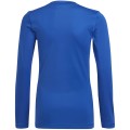 Koszulka dla dzieci adidas Youth Techfit Long Sleeve niebieska