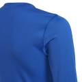 Koszulka dla dzieci adidas Youth Techfit Long Sleeve niebieska