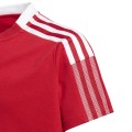 Koszulka dla dzieci adidas Tiro 21 Polo czerwona
