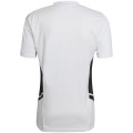 Koszulka męska adidas Condivo 22 Jersey V-neck biało-czarna