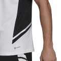 Koszulka męska adidas Condivo 22 Jersey V-neck biało-czarna