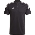 Koszulka męska adidas Condivo 22 Polo czarna