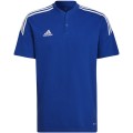 Koszulka męska adidas Condivo 22 Polo niebieska