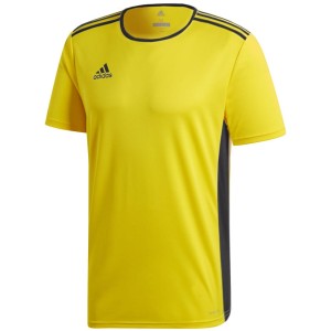 Koszulka dla dzieci adidas Entrada 18 JR żółto-niebieska