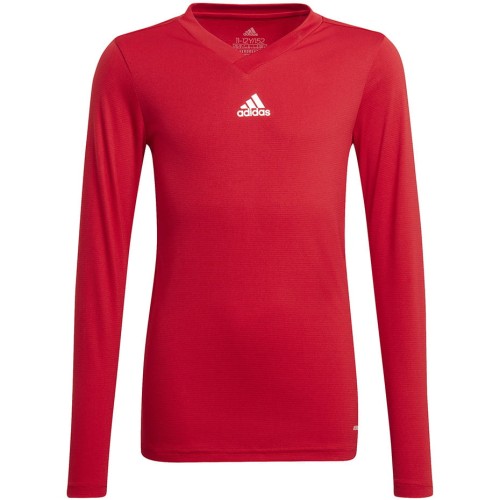 Koszulka dla dzieci adidas Team Base Tee czerwona
