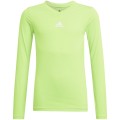 Koszulka dla dzieci adidas Team Base Tee limonkowa