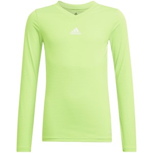 Koszulka dla dzieci adidas Team Base Tee limonkowa