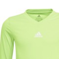 Koszulka dla dzieci adidas Team Base Tee limonkowa