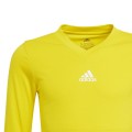 Koszulka dla dzieci adidas Team Base Tee żółta