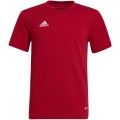 Koszulka dla dzieci adidas Entrada 22 Tee czerwona