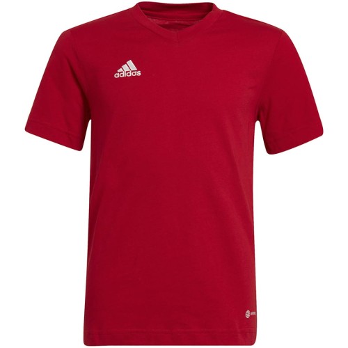 Koszulka dla dzieci adidas Entrada 22 Tee czerwona