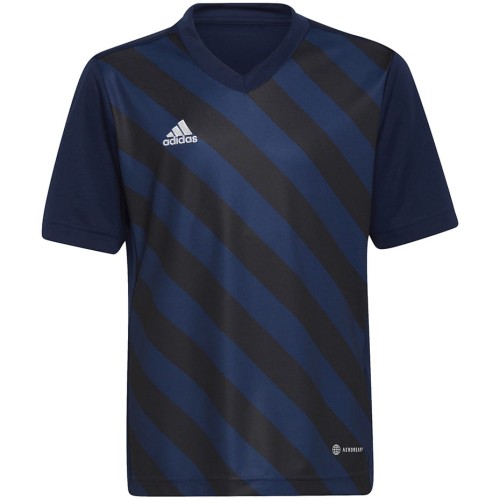 Koszulka dla dzieci adidas Entrada 22 Graphic Jersey granatowo-czarna